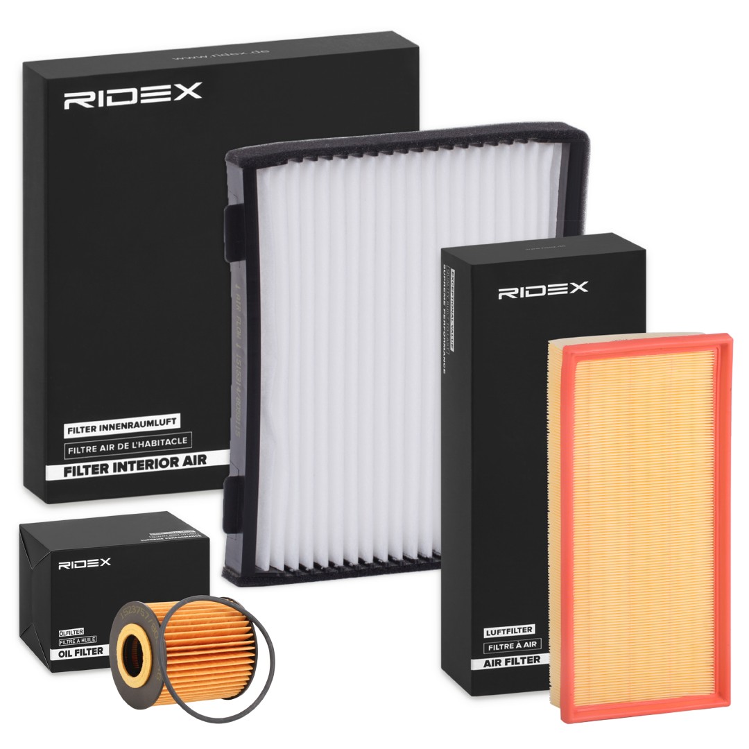RIDEX Filter kit Article number: 4055F19874 cheaply