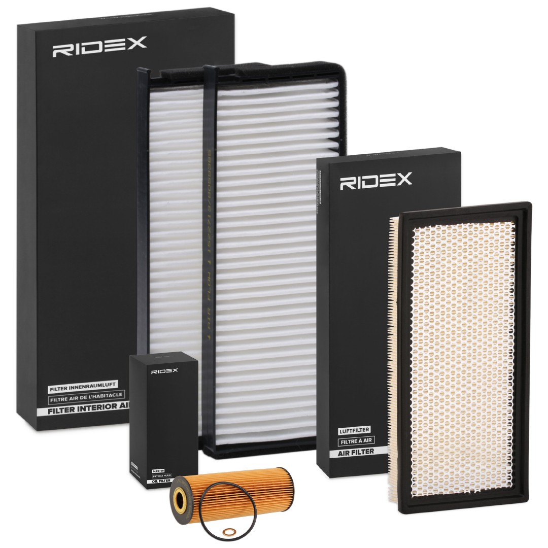 RIDEX Filter kit Article number: 4055F20004 cheaply