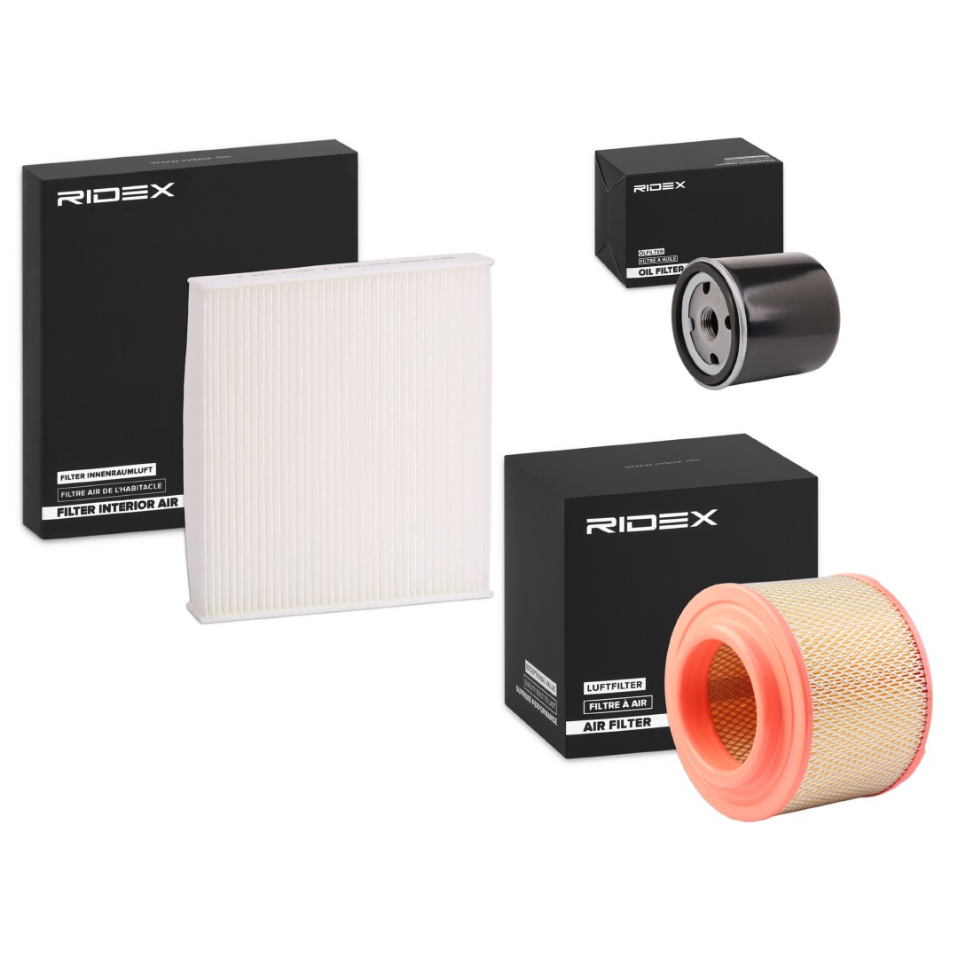 RIDEX Filter kit Article number: 4055F20206 cheaply