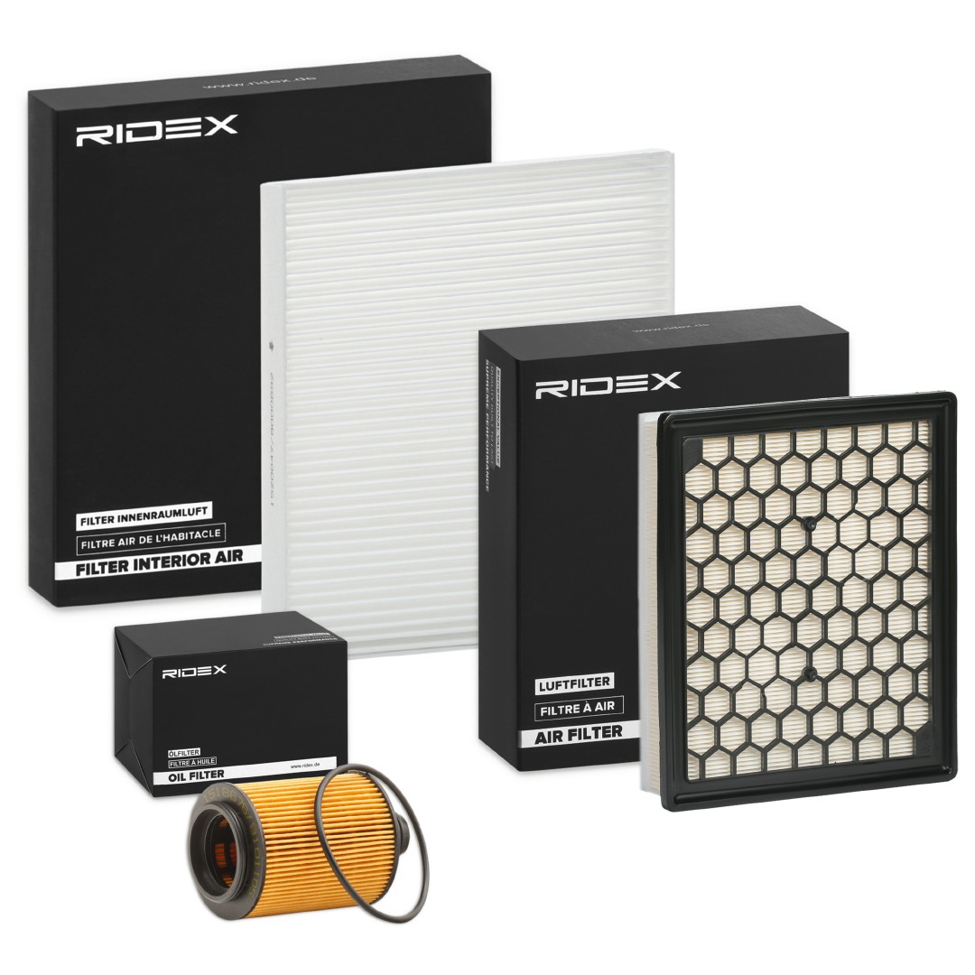 RIDEX Filter kit Article number: 4055F20316 cheaply