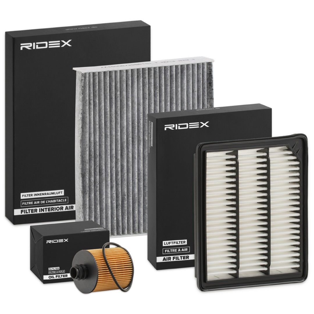 RIDEX Filter kit Article number: 4055F20416 cheaply