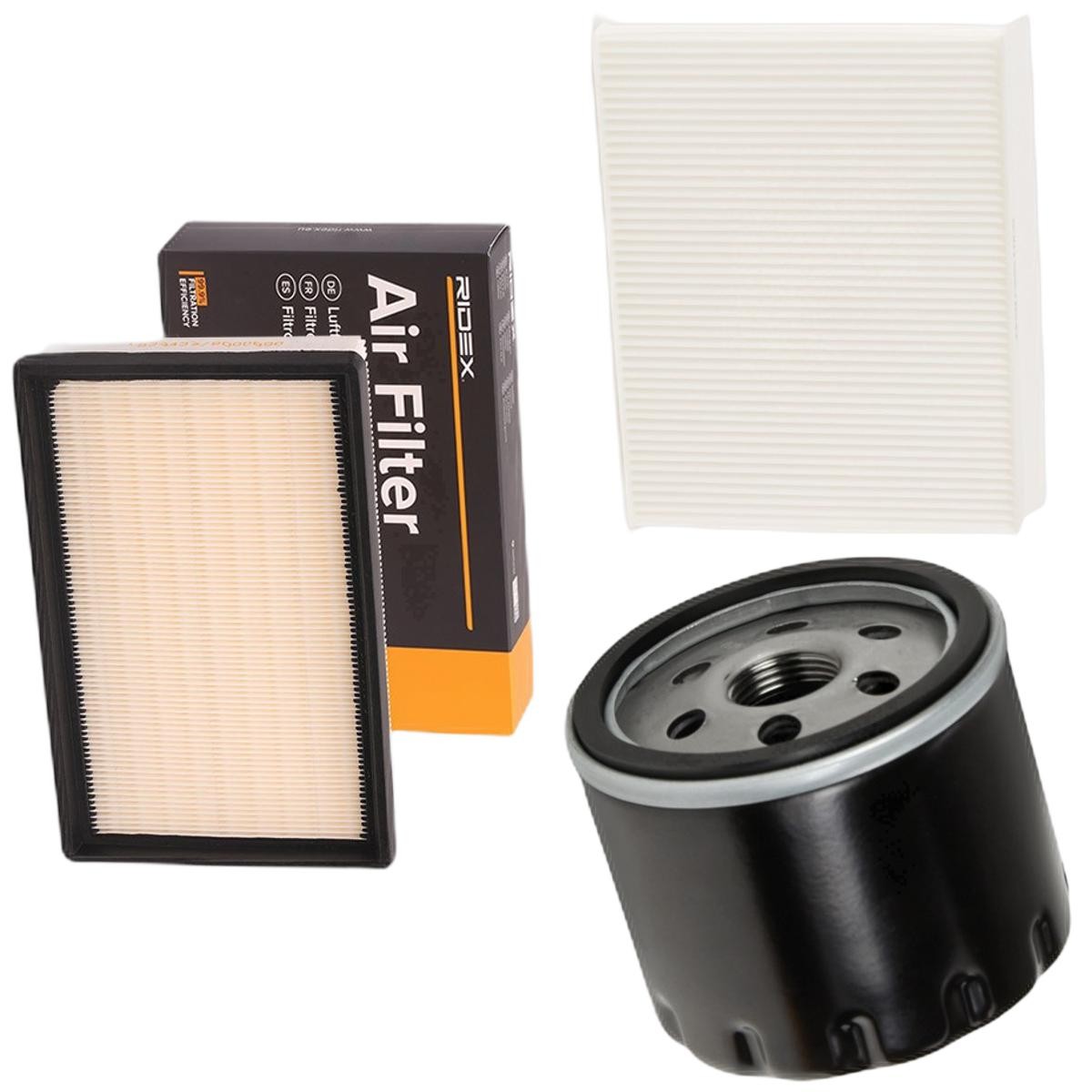 RIDEX Filter-komplekt Artikli number: 4055F20565 soodsalt