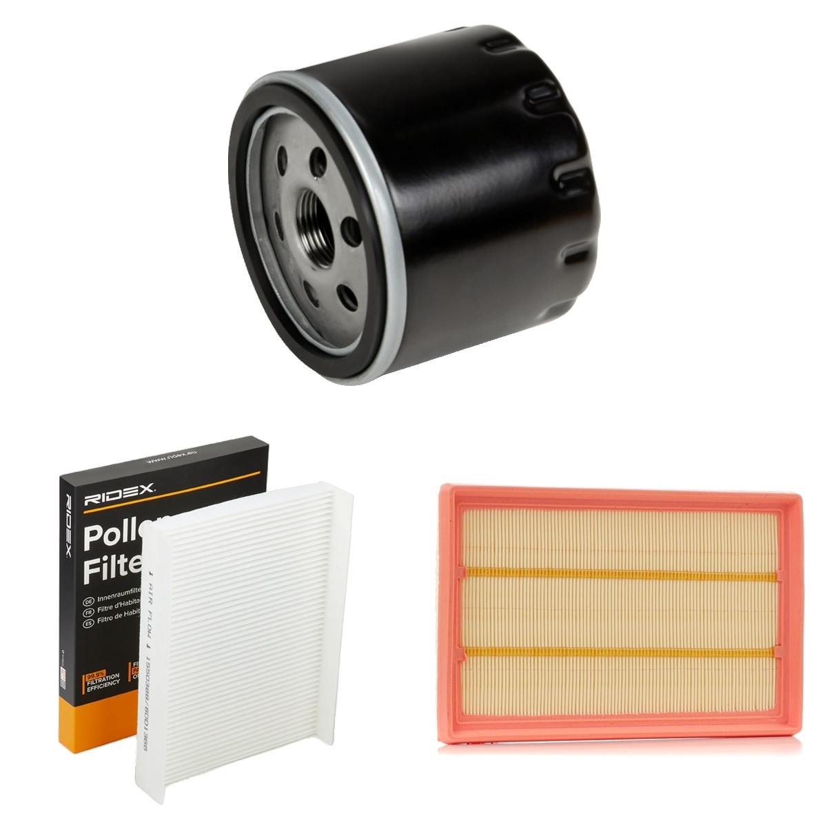 RIDEX Filter kit Varenummer: 4055F20569 billige