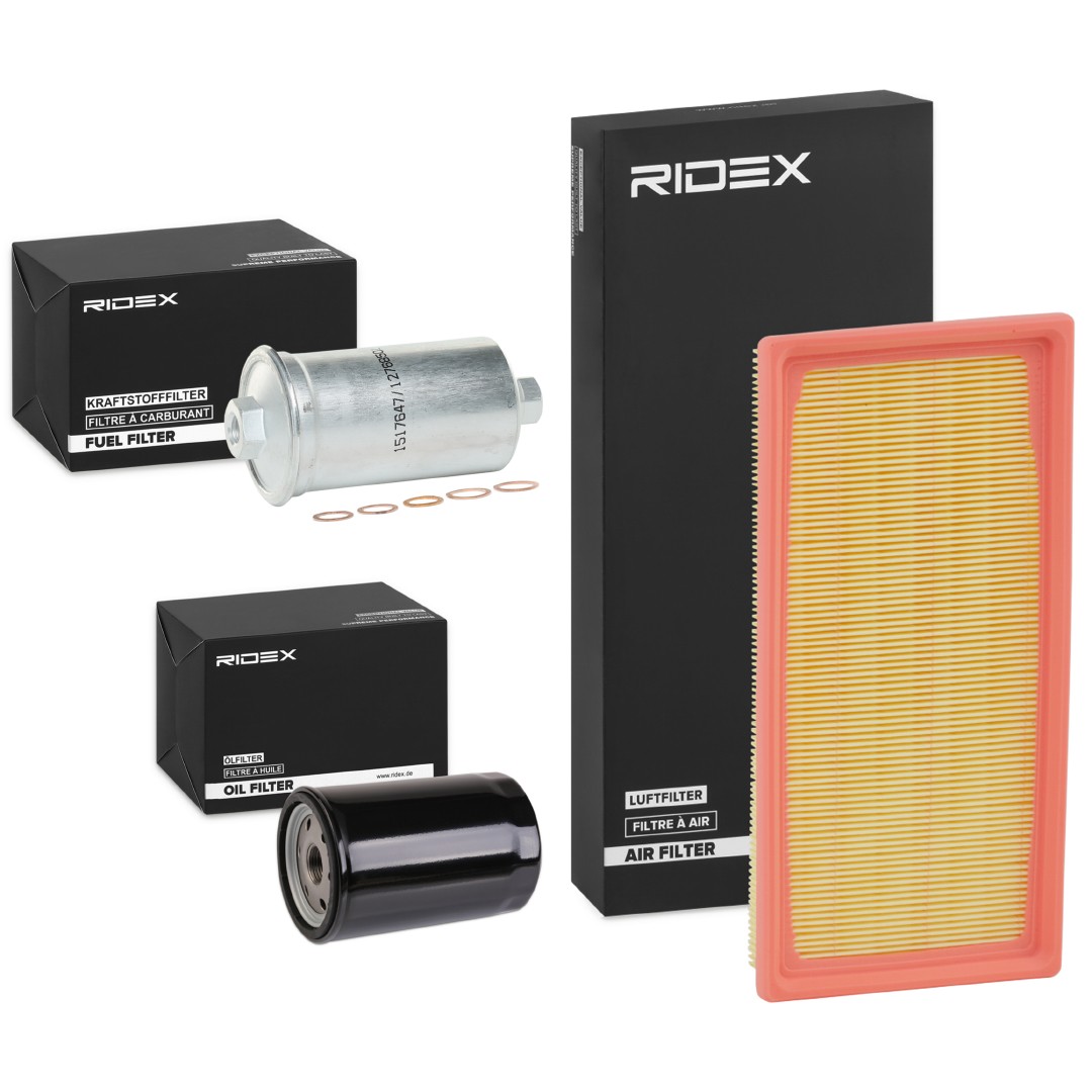RIDEX Filtersett artikkelnummer: 4055F22748 billig