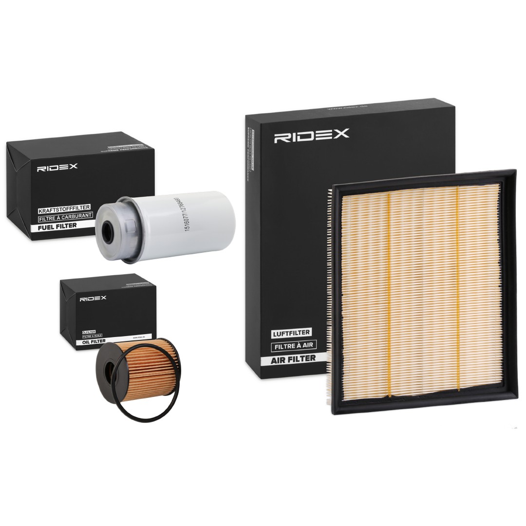 RIDEX Filtersett artikkelnummer: 4055F22895 billig