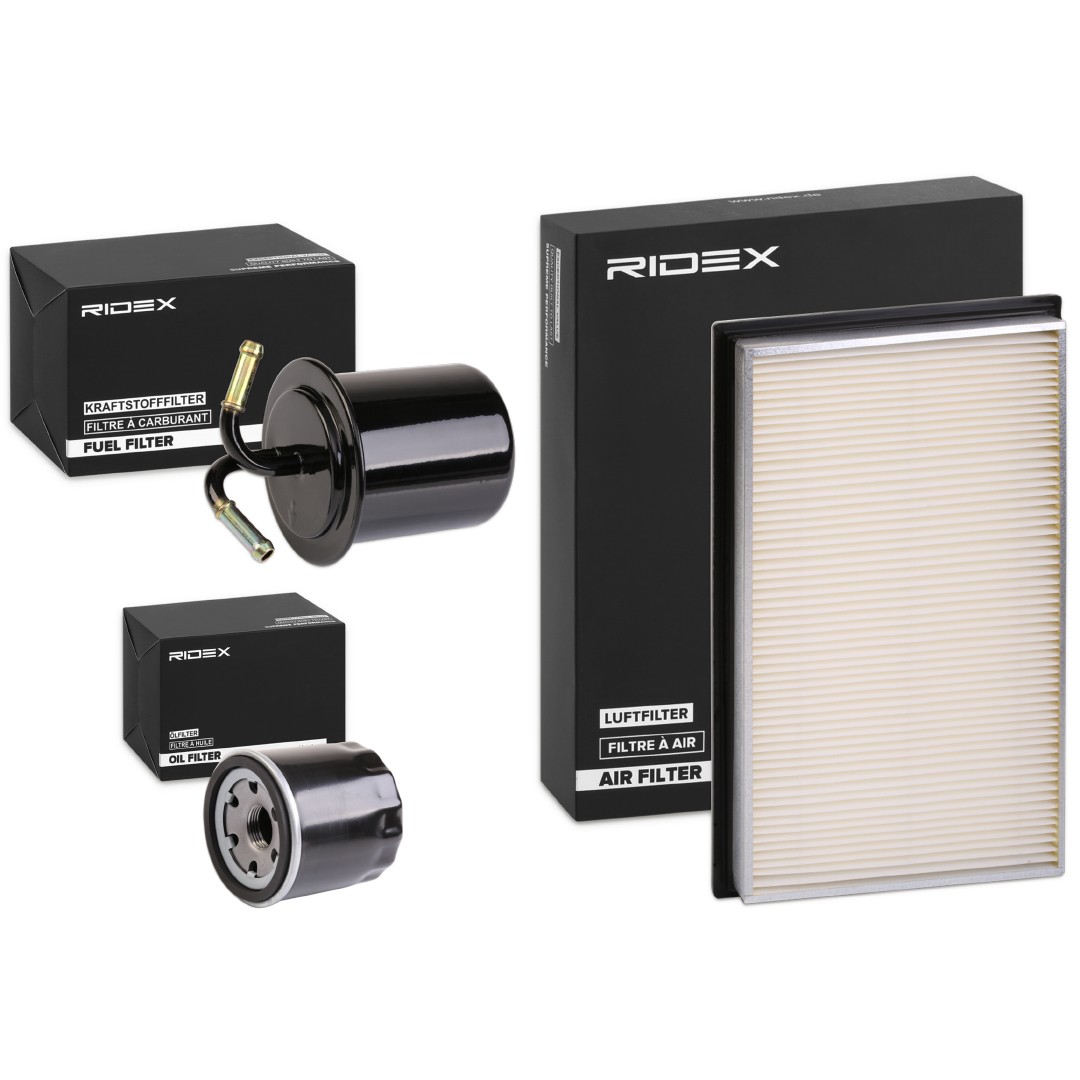 RIDEX Filter kit Article number: 4055F22957 cheaply