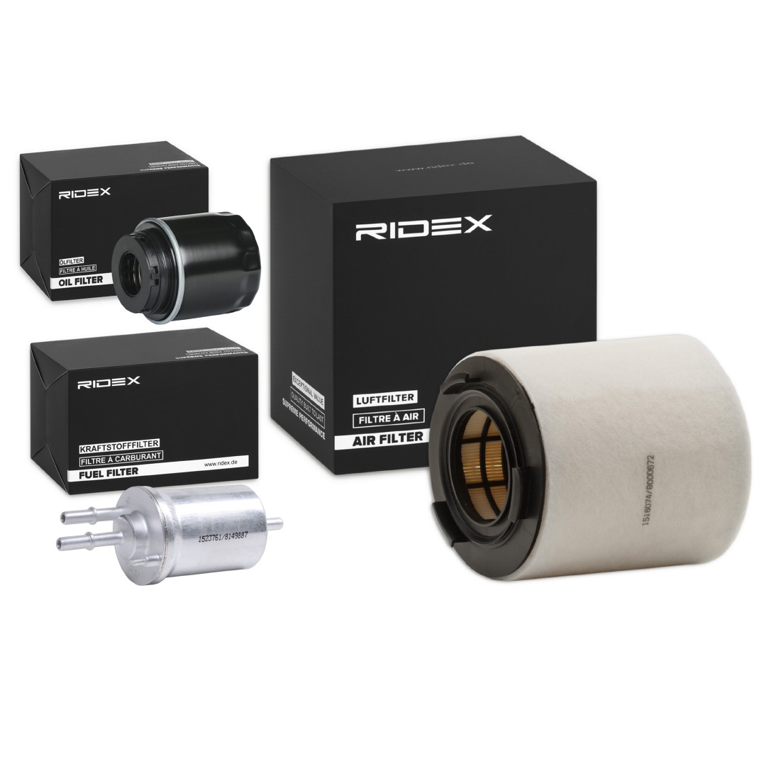 RIDEX Filter kit Article number: 4055F23020 cheaply