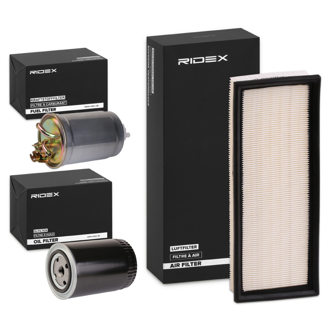 RIDEX Filter kit Varenummer: 4055F23224 billige