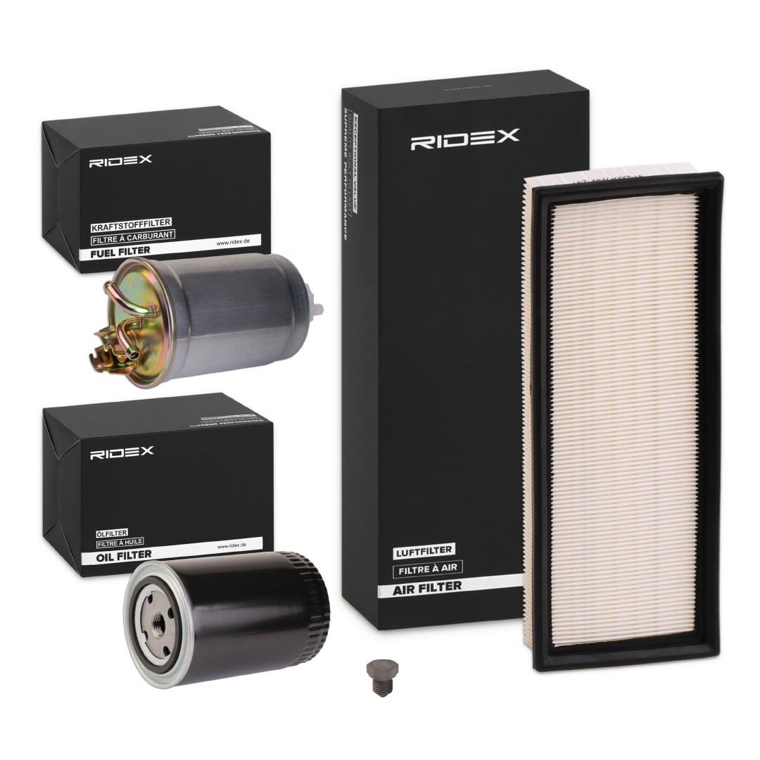 RIDEX Filter kit Varenummer: 4055F24388 billige