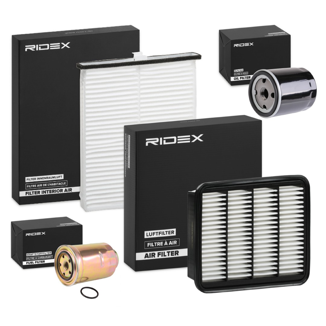 RIDEX Filter kit Varenummer: 4055F26845 billige