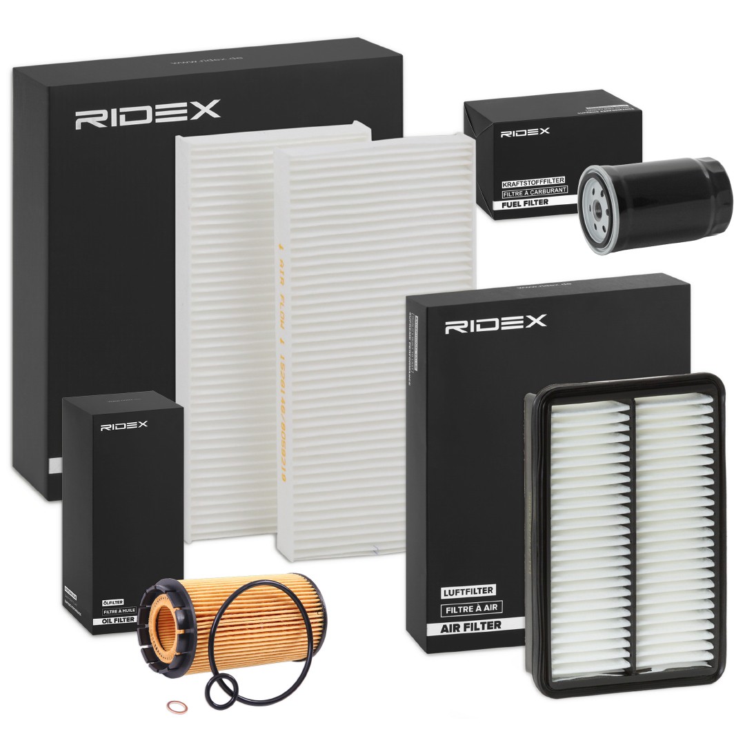 RIDEX Filter kit Varenummer: 4055F28961 billige