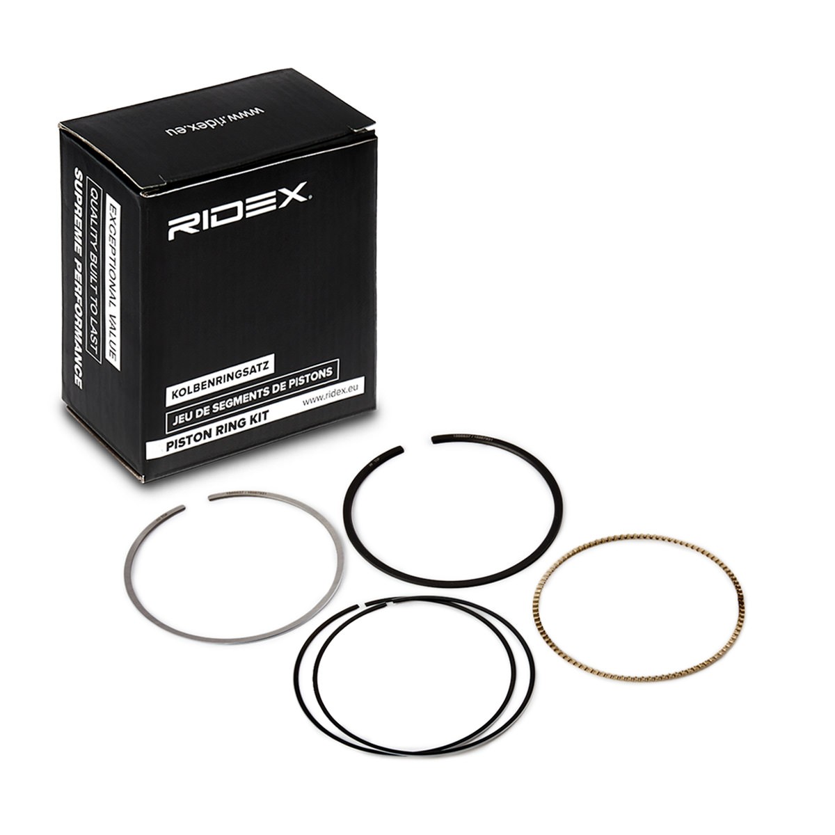RIDEX Piston Ring Kit Article number: 444P0181 cheaply
