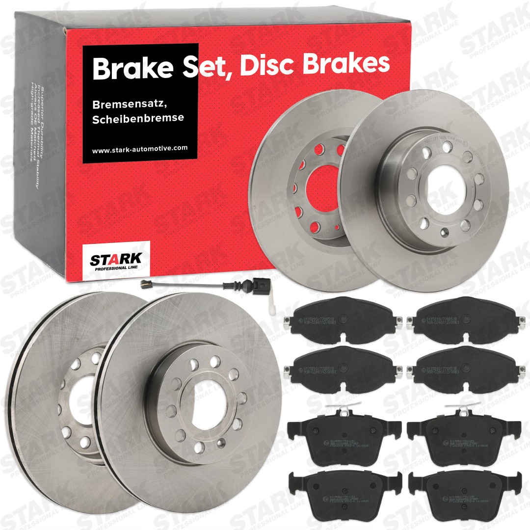 STARK Brake discs and pads set Article number: SKBK-10990500 cheaply