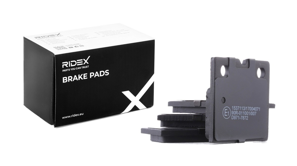 RIDEX Brake pad set Article number: 402B1609 cheaply