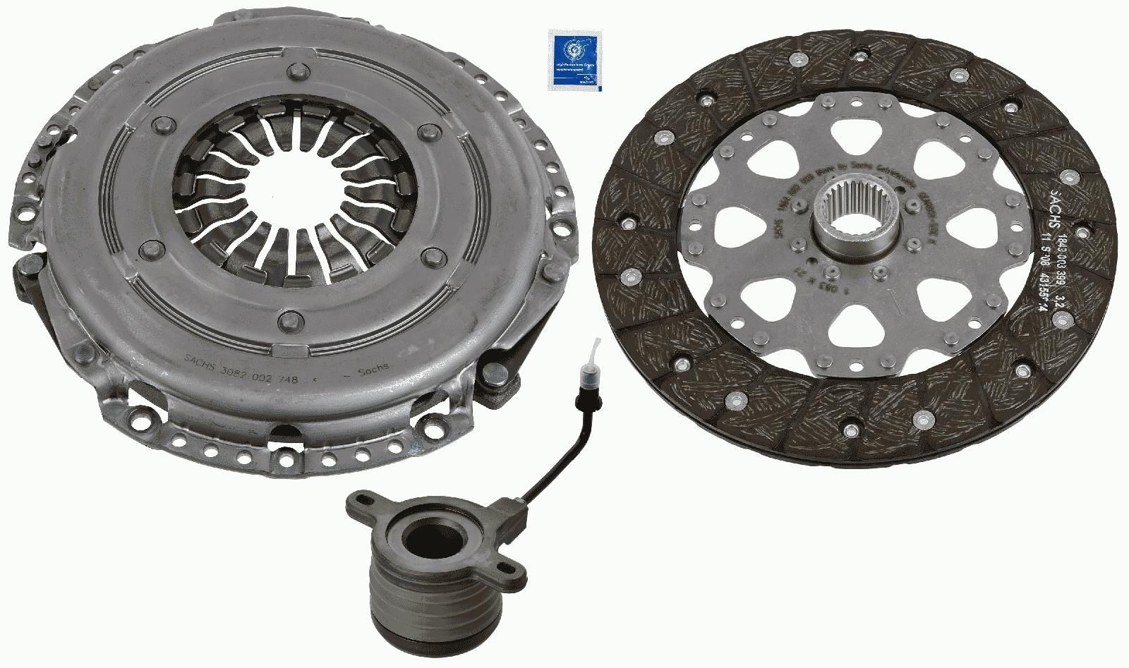 SACHS Σετ συμπλέκτη αριθμός Άρθρου: 3000 990 541 φθηνότερα