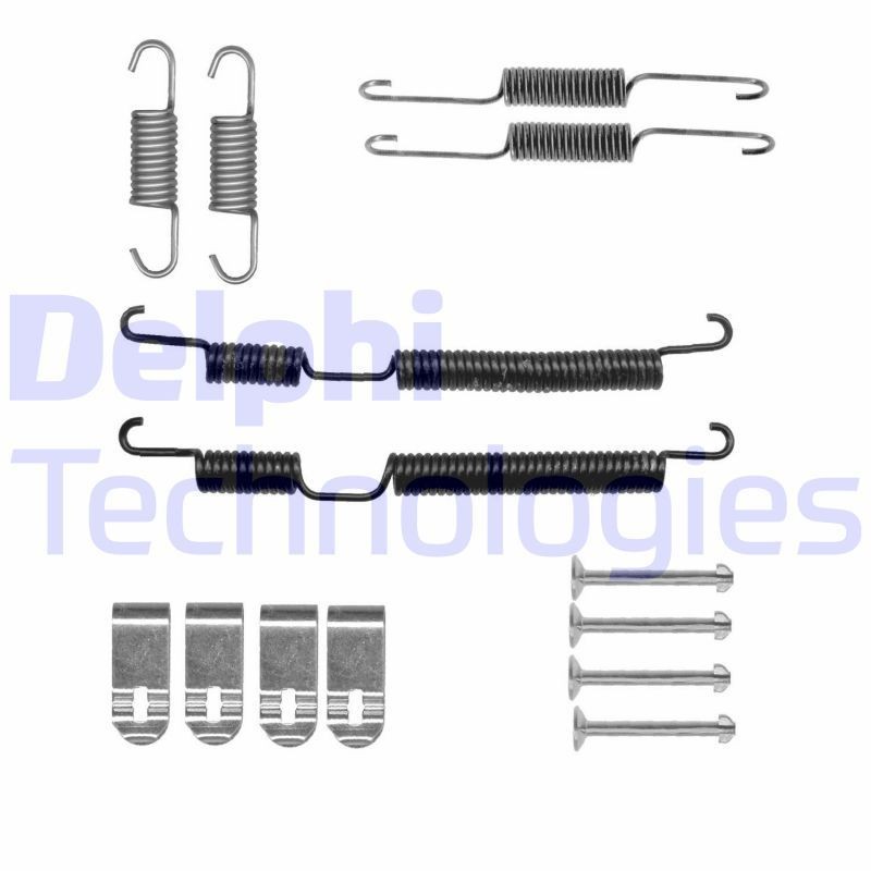 DELPHI LY1432 Tilbehørssæt, bremsebakker PICANTO 1.2 (G4LA) 84 HK Benzin
