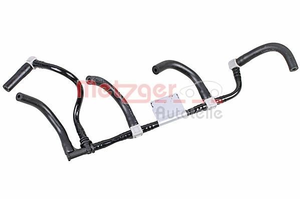 METZGER 0840132 Voolik, Jääkkütus KANGOO 1.5 dCi 75 HP Diisel