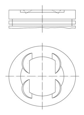 MAHLE ORIGINAL Virzulis raksta numurs: 681 PI 00109 002 lēti