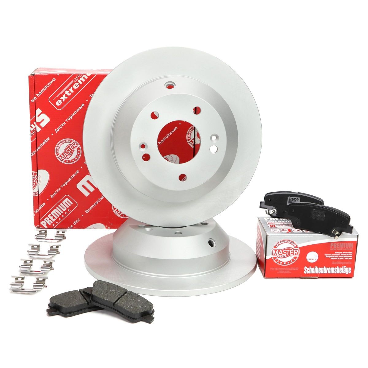 MASTER-SPORT Brake discs and pads set Article number: 201101700 cheaply