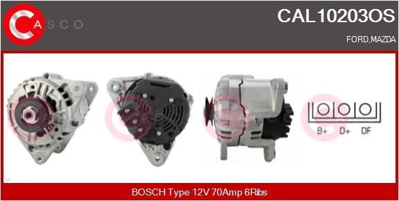 CASCO Ladetryksstyring, Turbolader Varenummer: CPC72000GS billige