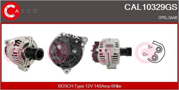 CASCO CRG72017GS EGR-jahuti C-MAX 1.5 TDCi 95 HP Diisel 2019