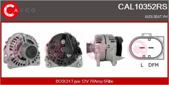 CASCO CRG74002AS EGR-jahuti COMBO 1.3 CDTI (C26, D26, E26, C05) 80 HP Diisel