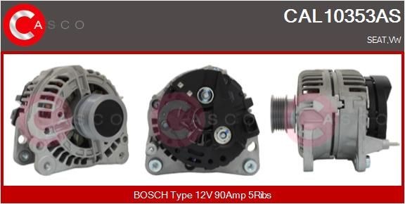 CASCO CRG74003AS EGR-jahuti CORSA 1.3 CDTI 16V (F08, W5L) 69 HP Diisel 2012