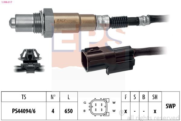EPS Lambda sensor Article number: 1.998.517 cheaply