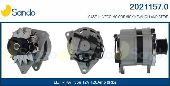 SANDO SRG72011.0 EGR-jahuti C-MAX 2.0 TDCi 133 HP Diisel 2010