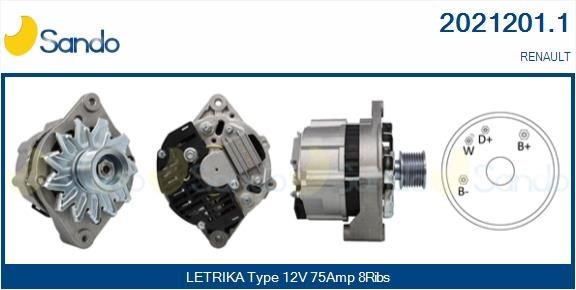 SANDO SRG74000.0 EGR-jahuti TRANSIT 2.4 DI 75 HP Diisel 2006