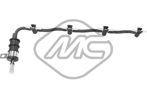 Metalcaucho 92184 Hose, fuel overflow ESPACE 2.0 dCi (JK03, JK04, JK1C, JK1G, JK1J, JK1K) 173 PS Diesel