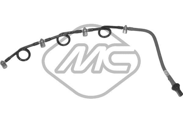 Metalcaucho Hose, fuel overflow Article number: 92186 cheaply