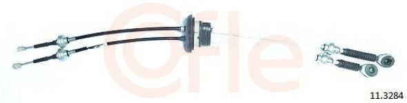 COFLE 92.11.3284 Cable, manual transmission SCUDO 2.0 JTD 94 PS Diesel 2006