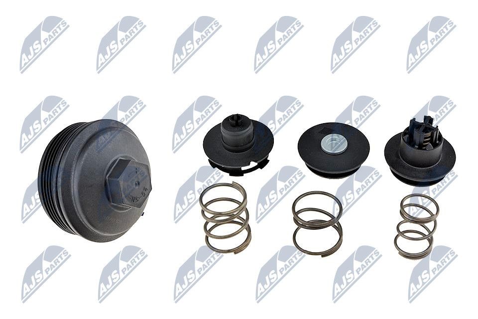 NTY CCL-AU-030 Καπάκι, θήκη του φίλτρου λαδιού PASSAT 2.0 BlueTDI 143 PS Πετρέλαιο 2011