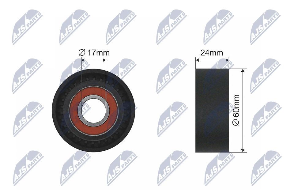 NTY Tensioner pulley Article number: RNK-AU-015 cheaply