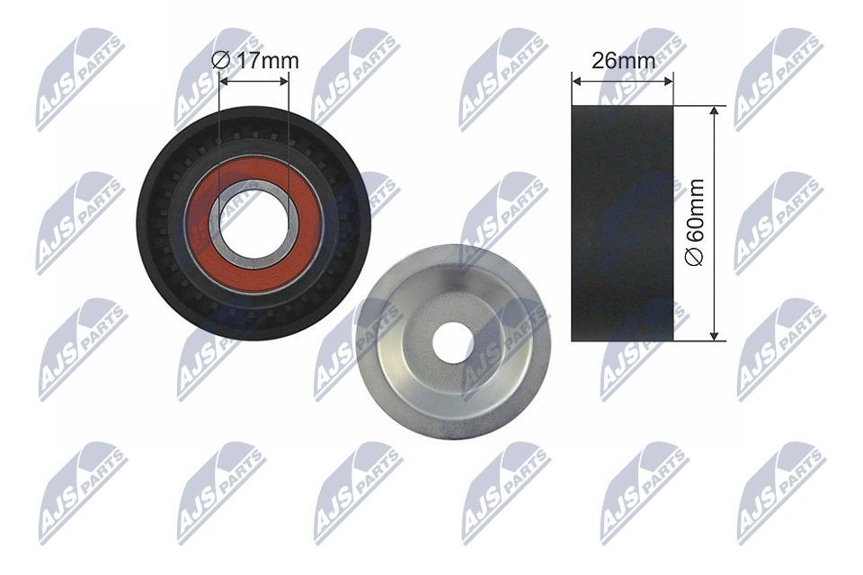 NTY Tensioner pulley Article number: RNK-BM-002A cheaply
