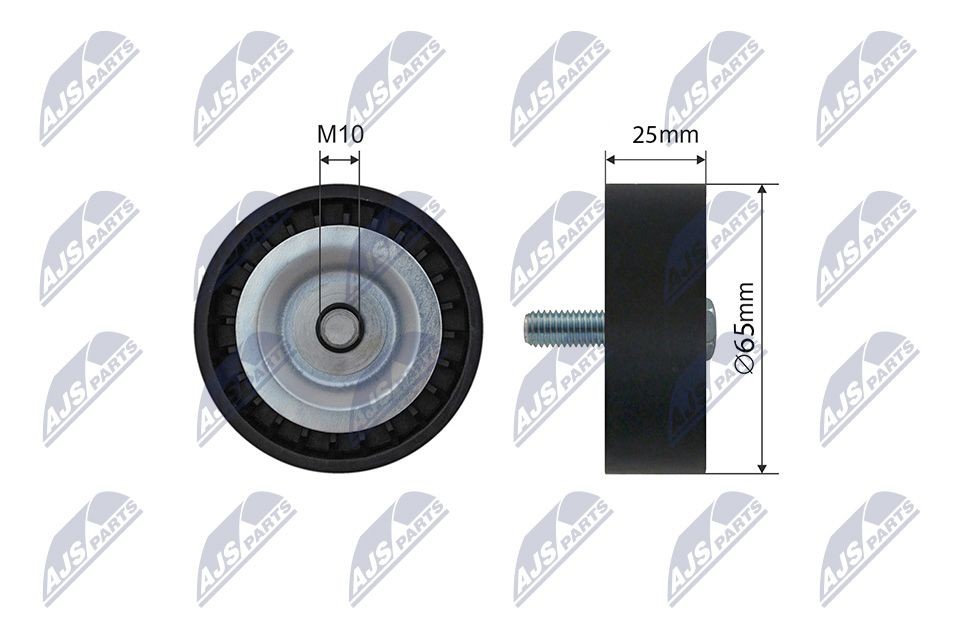 NTY Deflection / Guide Pulley, v-ribbed belt Article number: RRK-CH-003 cheaply