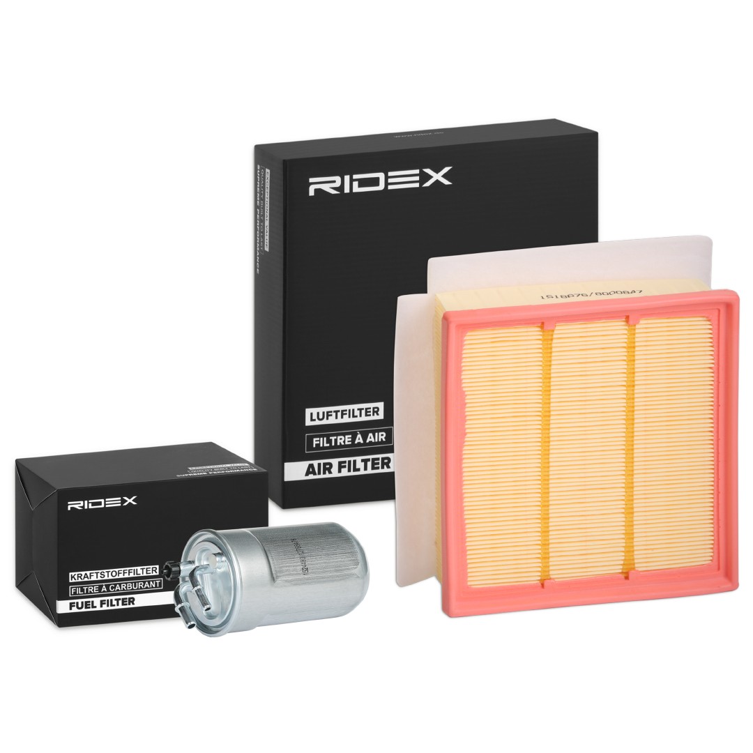 RIDEX Комплект филтри артикулен номер: 4055F34592 евтино