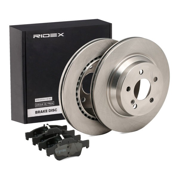 RIDEX Brake discs and pads set Article number: 3405B0876 cheaply