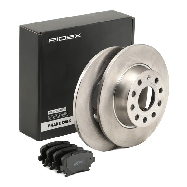RIDEX Brake discs and pads set Article number: 3405B0888 cheaply