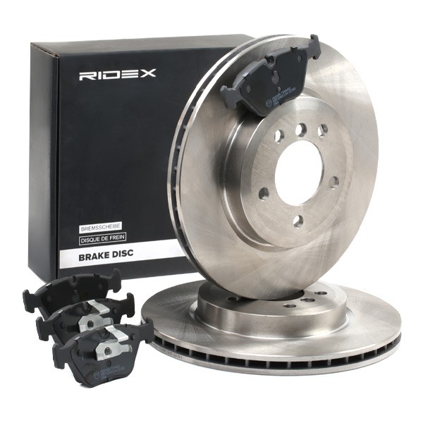 RIDEX Brake discs and pads set Article number: 3405B0936 cheaply