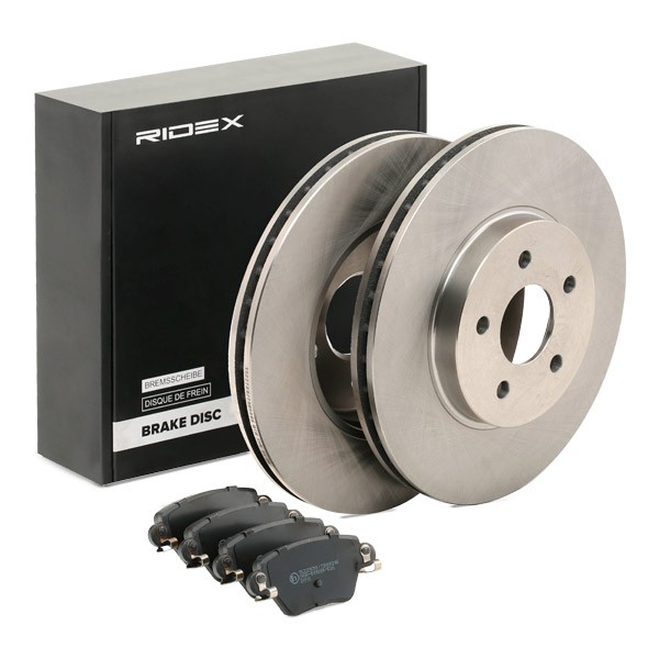 RIDEX Brake discs and pads set Article number: 3405B1028 cheaply