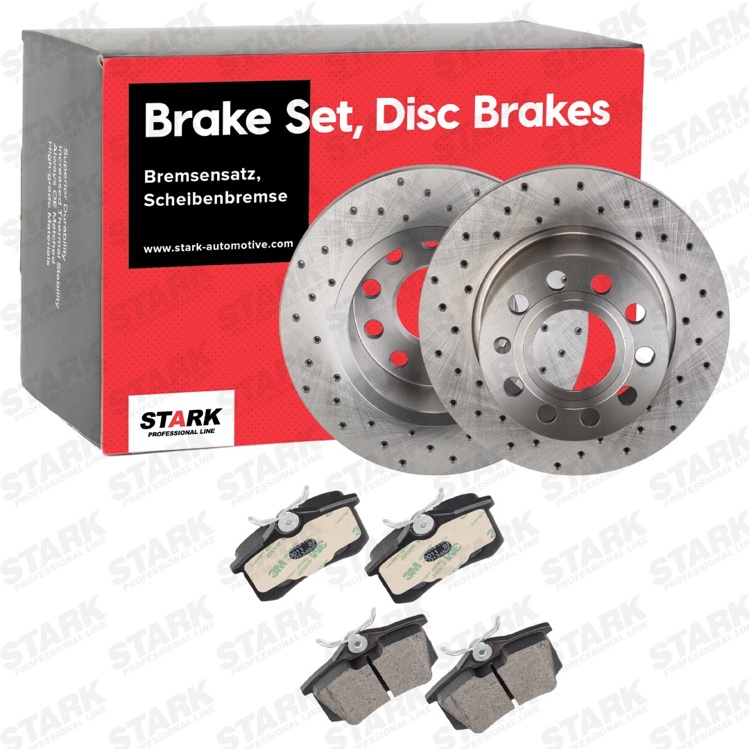 STARK Brake discs and pads set Article number: SKBK-10991046 cheaply