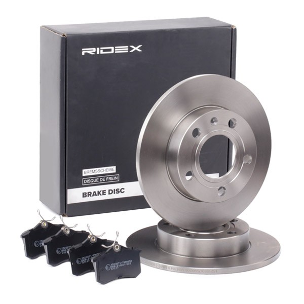 RIDEX Brake discs and pads set Article number: 3405B1068 cheaply