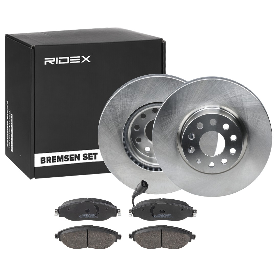 RIDEX Pidurikomplekt, ketaspidur Artikli number: 3405B1094 soodsalt