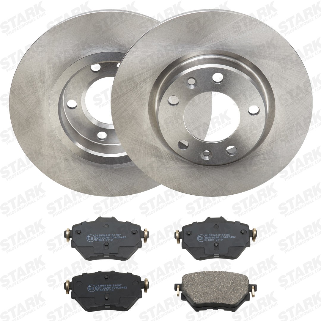 STARK Brake discs and pads set Article number: SKBK-10991110 cheaply