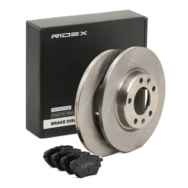 RIDEX Brake discs and pads set Article number: 3405B1112 cheaply