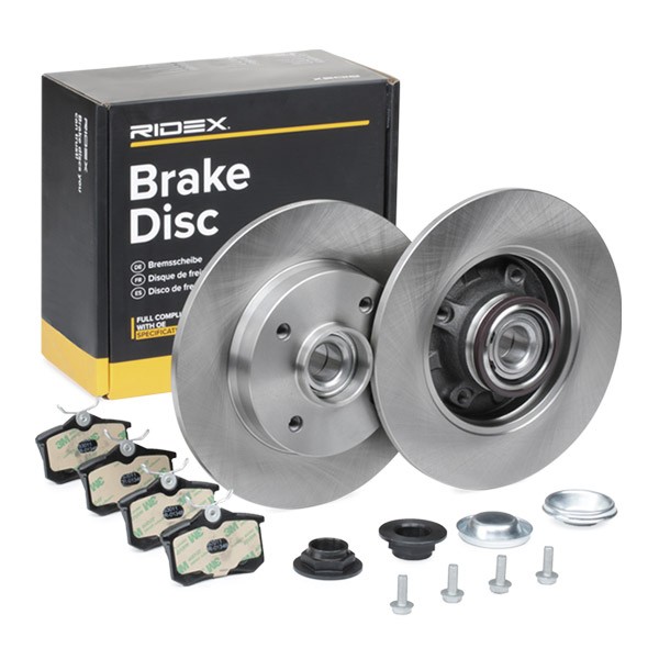 RIDEX Brake discs and pads set Article number: 3405B1132 cheaply