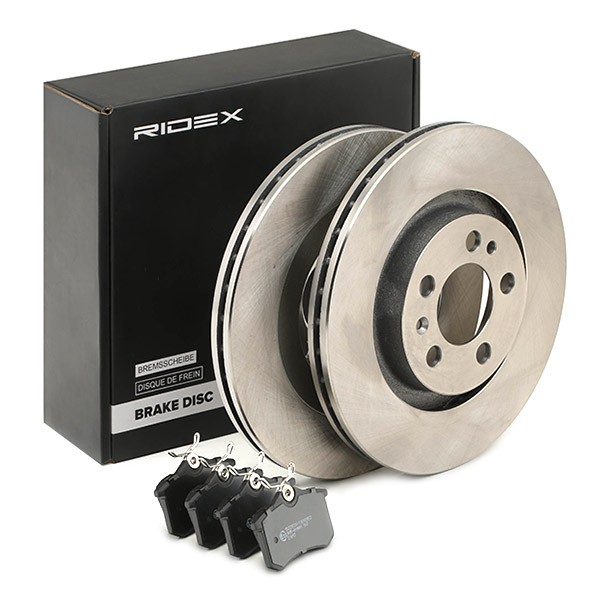 RIDEX Brake discs and pads set Article number: 3405B1172 cheaply
