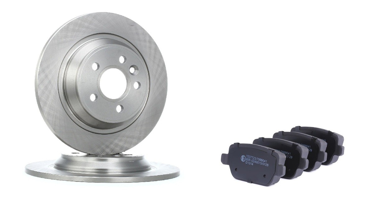 RIDEX Brake discs and pads set Article number: 3405B1190 cheaply